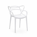 Silla de polipropileno blanca